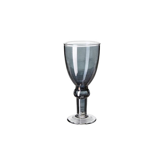 כוס יין גביע זכוכית כחולה
