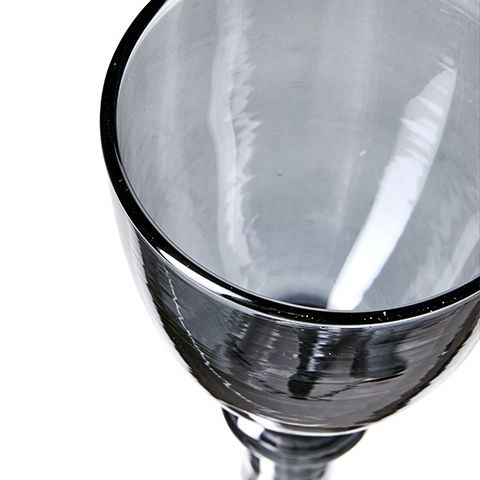 כוס יין גביע זכוכית כחולה